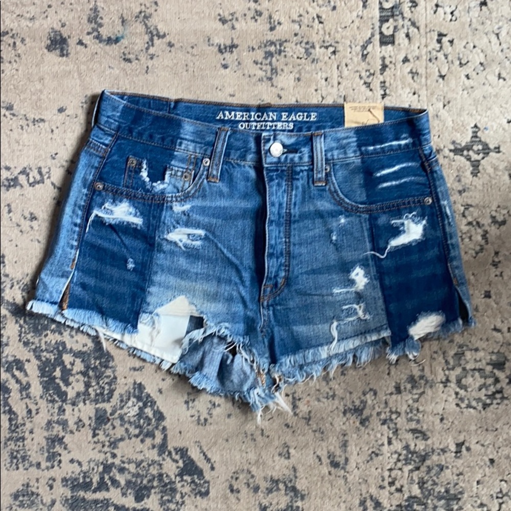 American Eagle Vintage Hi-rose Festival Short